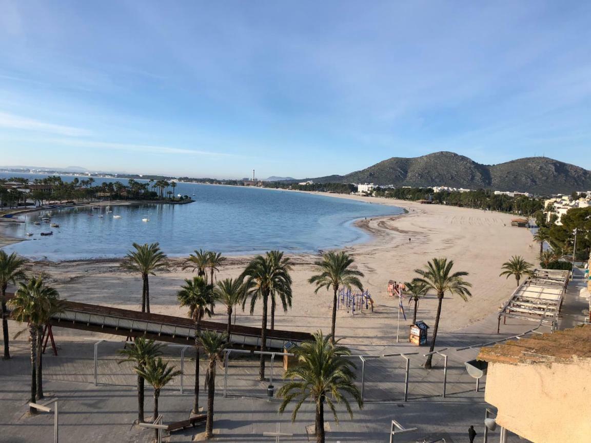 Grand Terrace Apartment In Puerto De Alcudia Экстерьер фото